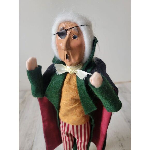 Byers choice 1996 drosselmeier Pirate Victorian Cape Xmas figurine man 14 in tal - Picture 2 of 7